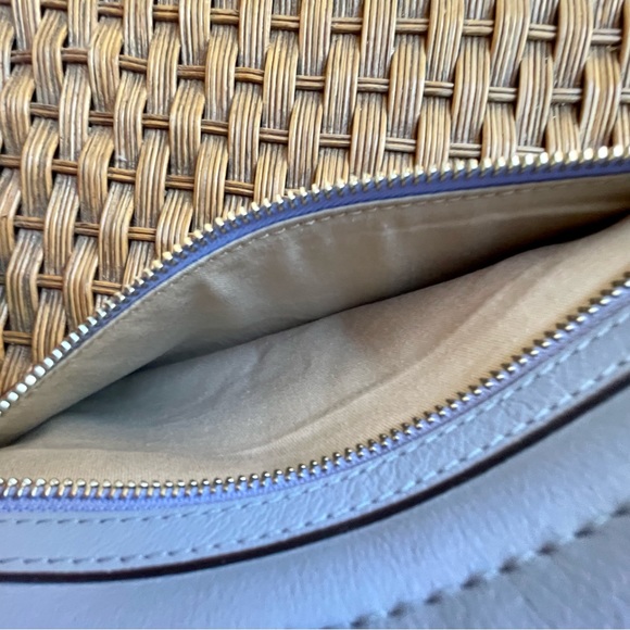 Blue Coach Leather Clutch/Wristlet - EUC - Picture 7 of 15